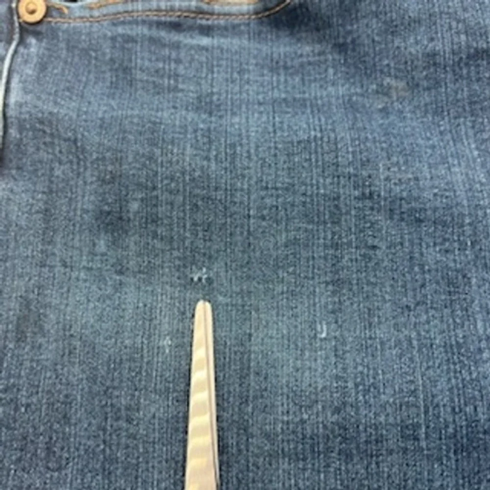Seven7 Mens Straight Fit Jeans Blue Medium‎ Wash Stretch W38 L30